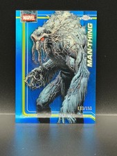 2026 Topps Chrome Marvel #75 Man-Thing Blue Refractor /150