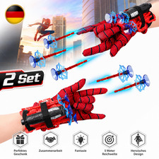 Spider Man Launcher Handschuh Upgrade Cosplay Spider String Web Shooter Kinder