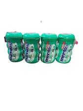 Mentos Gum Pure Fresh 50 Pc Spearmint– 4 Pack Sugar-Free Chewing Gum Fresh