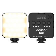 ANDOER T64 Led Light Mini Video Lamp Photography Light 2500K-9000K 2 KNIX