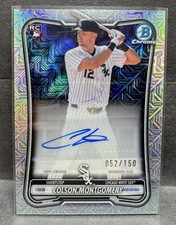 2026 Bowman Mega Box Colson Montgomery Chrome Mojo Auto /150