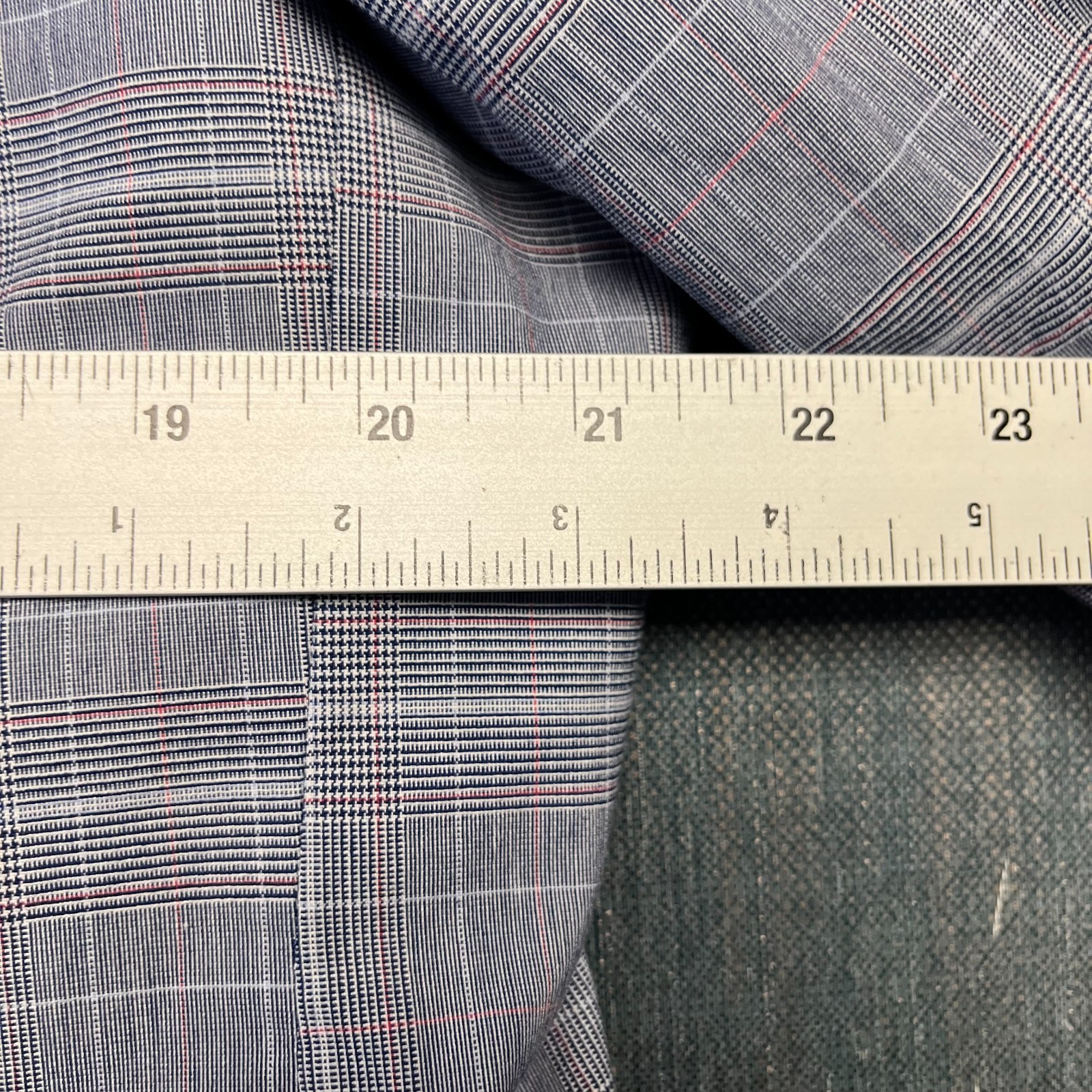 Tommy Hilfiger Men's Plaid Blazer Size 42S Gray Blue Red Stretch Sport Coat thumbnail 7