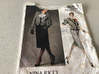 sewing pattern Vintage vogue 1663 Size 12