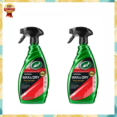 #ad #ad 2 Pack Turtle Wax Quick and Easy 1 Step Wax and Dry Spray Wax 26 oz NEW $19.59