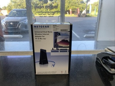 Netgear Universal Dual Band Wireless Internet Adapter For TV & Blu-ray WNCE3001