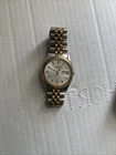 Seiko Quartz 7N43-8111 Two Tone Day Date Vintage Men’s As-is