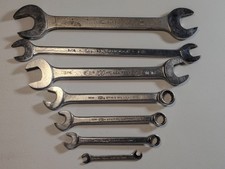 Pc Combination And Open End Wrench Set Of 7 12 Point Usa Pc Combination And Open End Wrench Set Of 7 12 Point Usa