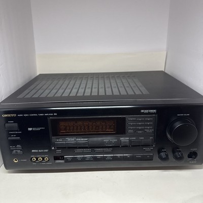 Onkyo TX-SV727 Audio Video Control Tuner Black Amplifier RI Tested