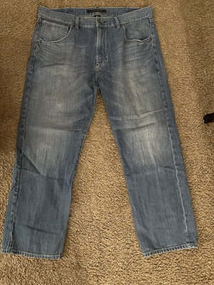 #ad Sean John Men#x27;s Jeans 40x32 Relaxed Hamilton Denim Y2K Baggy Denim Blue $24.99