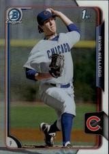 2015 Bowman Draft Ryan Kellogg #22 Chrome Refractors Chicago Cubs 16M