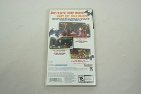 Ultimate Ghosts N Goblins PSP Sony PlayStation Portable 2006 Tested SHIPS FAST