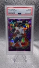 2021 Panini Prizm Justin fields Purple Ice Prizm Rookie /225 PSA 10 Jets RC