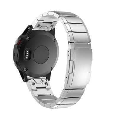 TOPsic Cinturino Silicone Per Garmin Fenix 6X/7X - Braccialetto 26mm