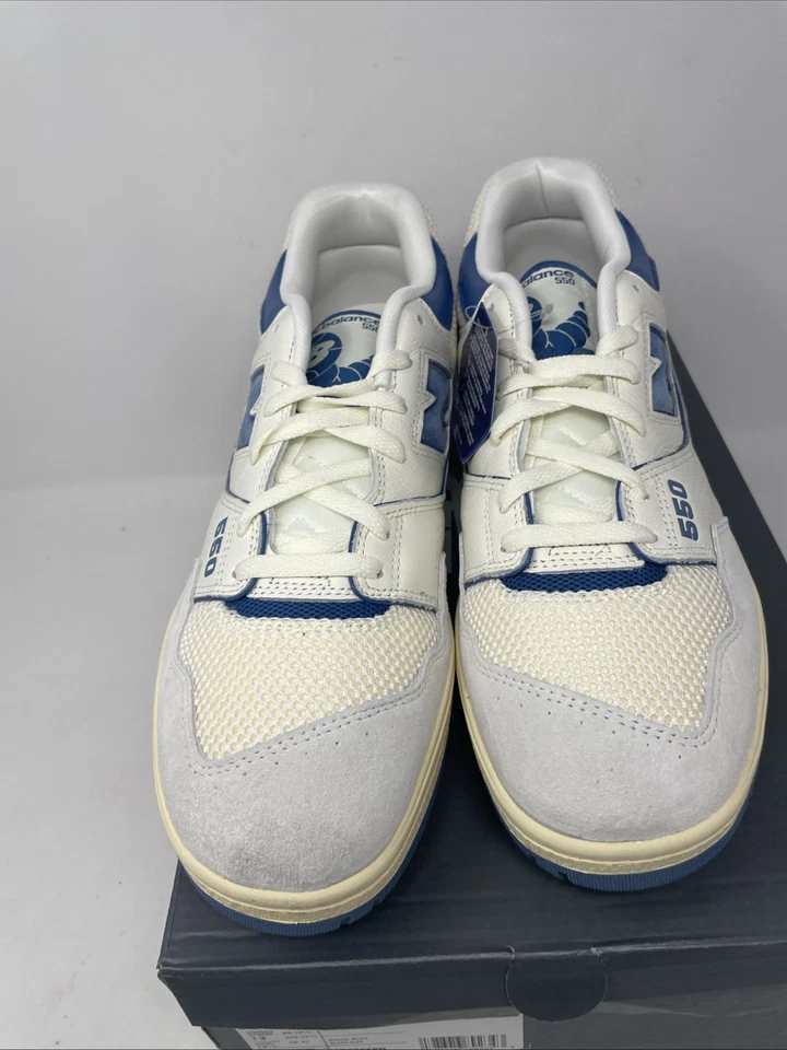 New Balance 550 Sea Salt Pack Blue Agate Sneakers BB550CPD Men's Size 13 NWB - Image 3 of 4