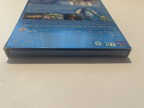 DISNEY Monsters University Ultimate Collectors Edition Bluray 3D NEW & Sealed - Picture 6 of 6