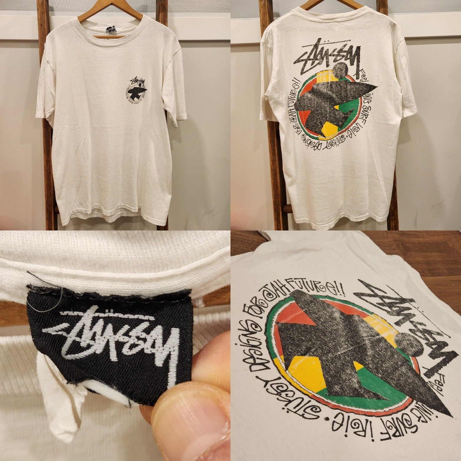 Vintage Stussy  Shirt design inspiration, Tee shirt designs, Shirt print  design