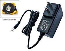 AC DC Adapter For CAT 324122 Rechargeable LED Work Light 1100/550 LUMENS Power