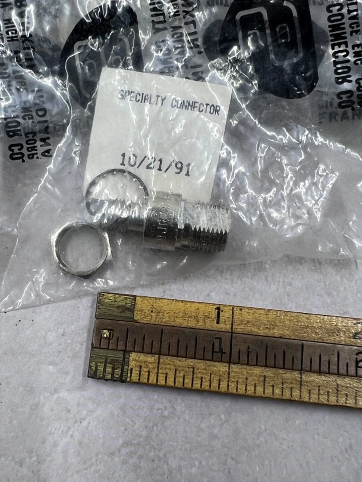 Specialty Connector Co. INC, NOS, Connector “24931 39JR198-1, Lot of 8 (D) - Image 3 of 3