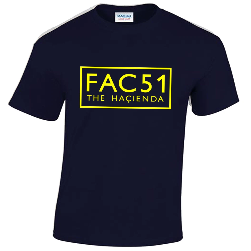 Mens T Shirt FAC 51 MENS THE HACIENDA ACID HOUSE RAVE 90 S RETRO