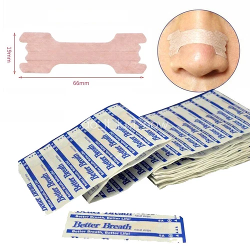 100PCS Better Breath Stop Snoring Right Sleep Now Nasal Strips High Quality - Picture 4 of 7