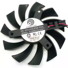 POWER LOGIC PLD08010S12HH DC12V 0.35A Graphics Card Fan