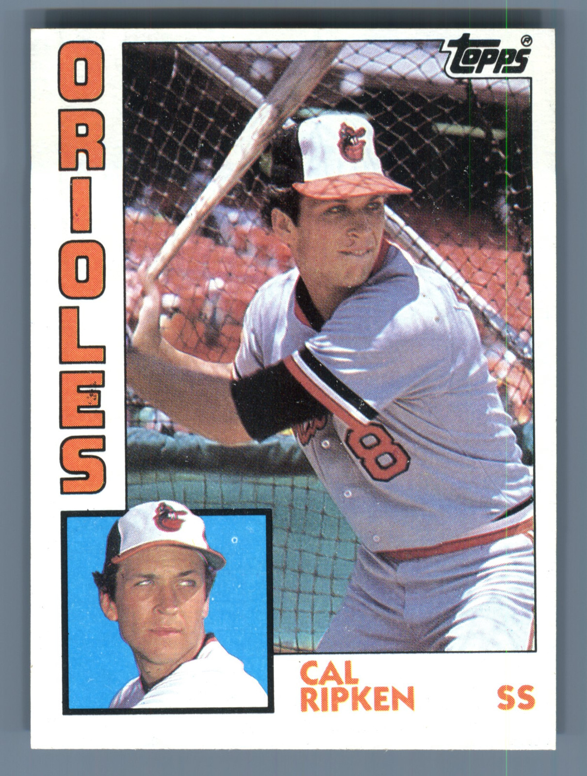 1984 Topps CAL RIPKEN JR BASE #490 HOF Baltimore Orioles