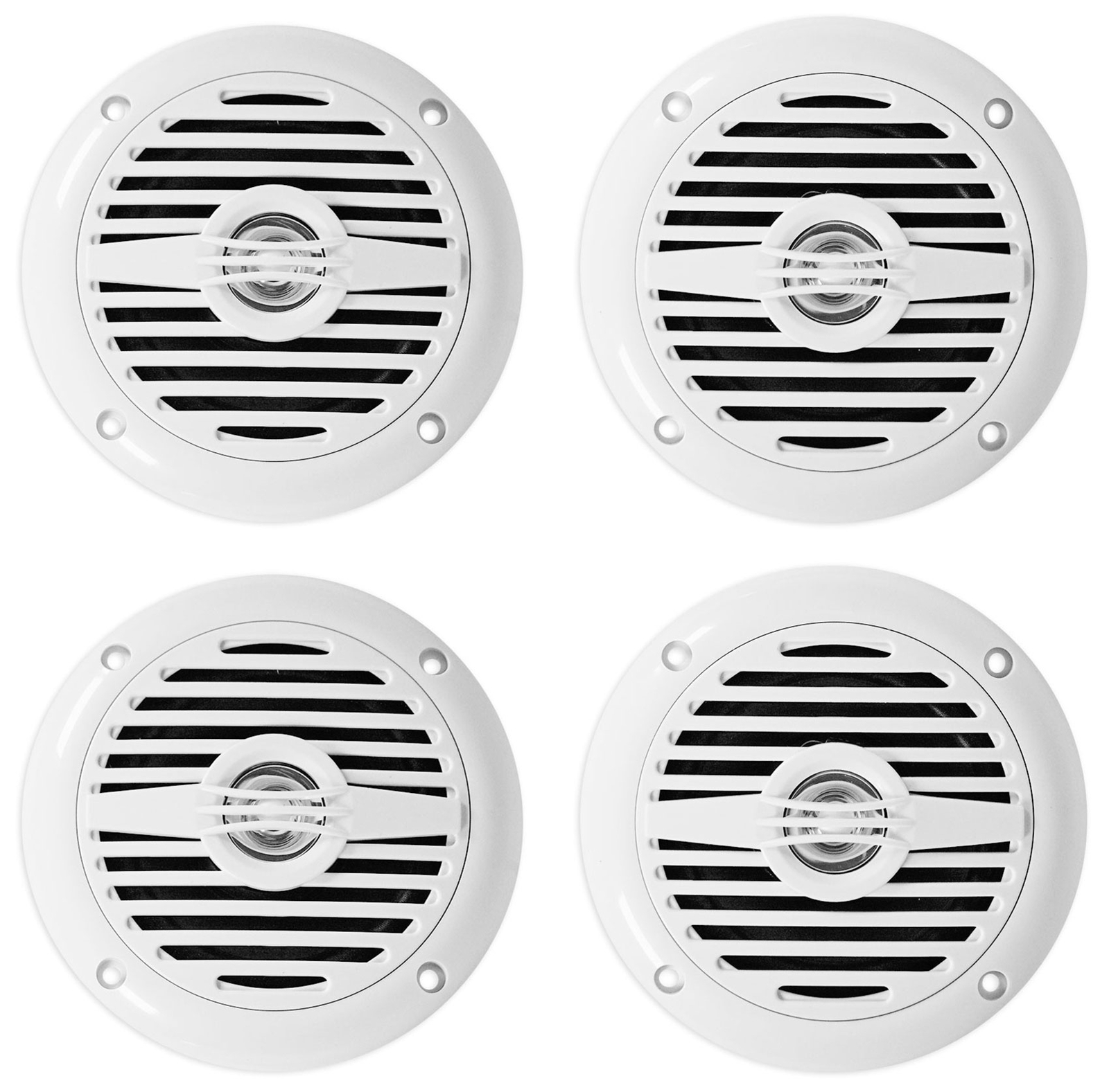 4 Rockville MS40W White - 4 компактных и мощных динамика для морских судов мощностью 200 Вт 8490₽