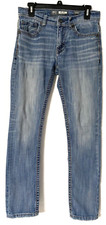Buckle BKE Alec Women's Straight Leg Stretch Denim Jeans - Size 30R 30x30.5 