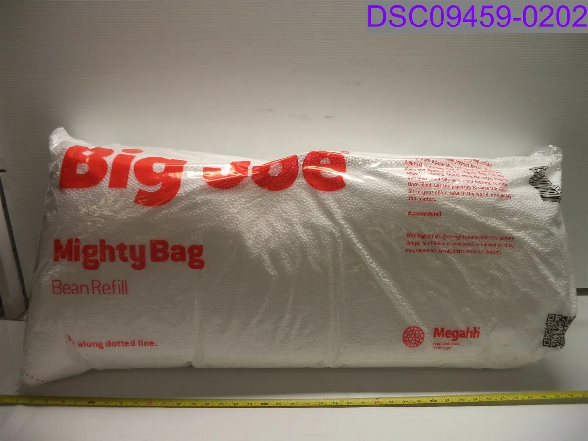 Qty = 1 Box of 2 Bags: Big Joe Mighty Bag Bean Refill