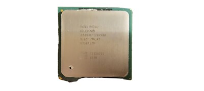 INTEL Celeron 2.50GHz 400MHz 128KB L2 Cache Socket PPGA478 Grade A SL6ZY