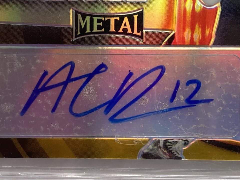 Alex DaBrincat AutoG  2016 Leaf Metal Light the Lamp  #LTLAD1, 1/1 , BCG 9.5 - Image 2 of 4