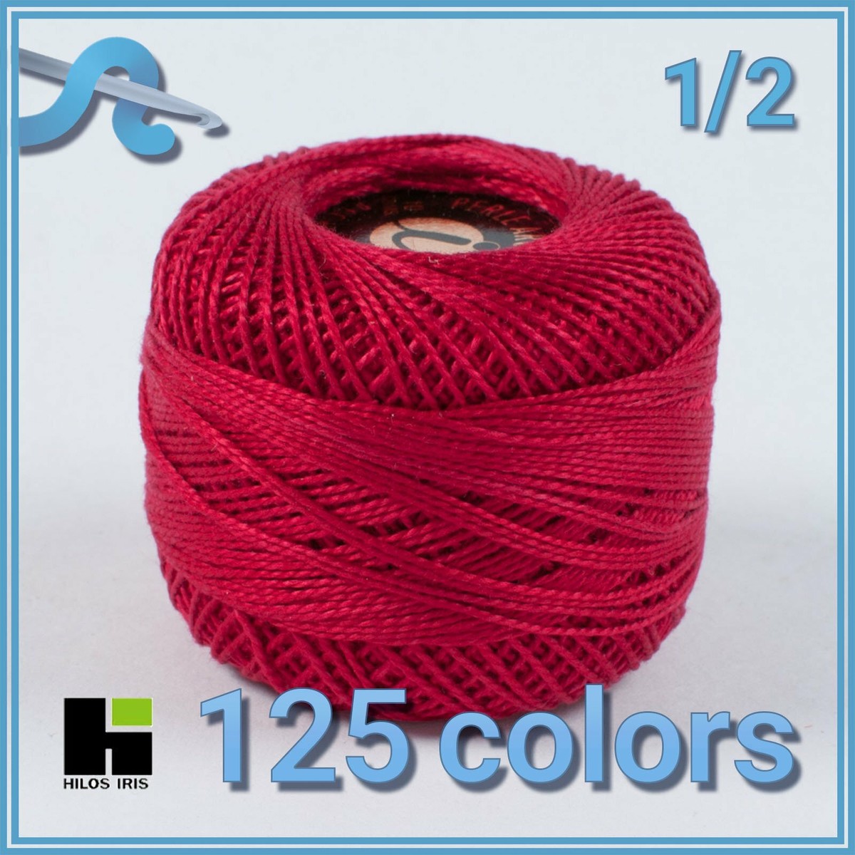 Perle Arcoiris [10grs] 1/2 Hilos Iris para Bordardo