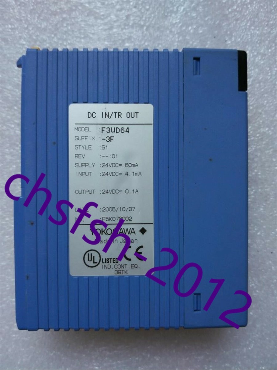 1 pcs Yokogawa F3WD64-3F module tested 1PCS NEW F3WD64-3F