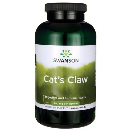 Swanson Katzenkralle Cat's Claw 500 mg 100 Kapseln