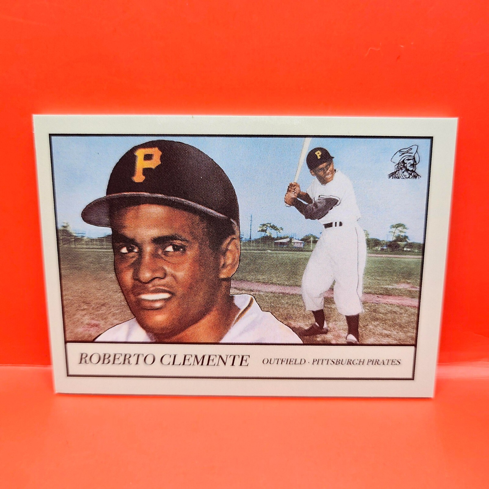 2020 TOPPS PROJECT 2020 #78 1955 ROBERTO CLEMENTE BY OLDMANALAN
