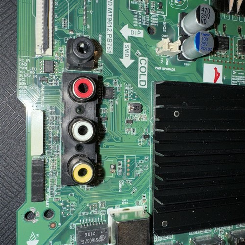 Toshiba 55C350KU Main/PSU board and T-Con WiFi Board Complete Set - Picture 8 of 13