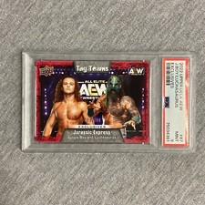 2022 Upper Deck Aew #87 Jungle Boy/Luchasaurus Exclusives PSA 9 Mint 99/100