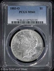 1883-O $1 Morgan Silver Dollar PCGS MS 61 | Uncirculated UNC