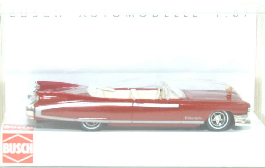 Busch 45114 Cadillac Vegas Convertible With Bull Horns HO 1:87 NEW - Image 2 of 2