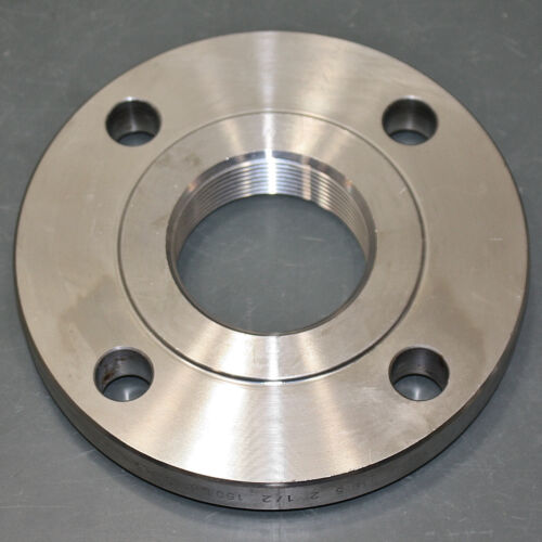 Smith Cooper Threaded Floor Flange 4381001060, 2-1/2" NPT, 304 SS, Class 150 - Picture 3 of 6