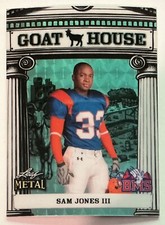 Marketplace image: 2024 Leaf Blue Mountain State BMS Sam Jones Goat House Superfractor #d 1/1