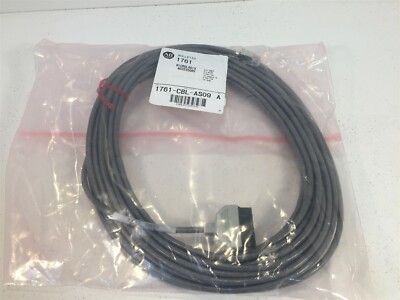 Allen Bradley 1761-CBL-AS09 Rev A - AIC + Cable 9.5M 6 Position Phoenix to RJ45