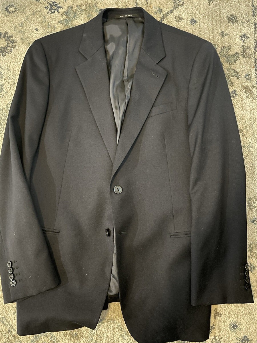 ARMANI COLLEZIONI Made in Italy Finely Textured Wool Suit