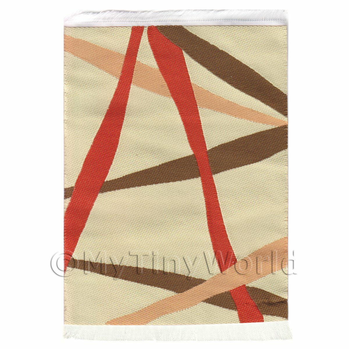 Casa De Muñecas Art Déco Pequeños Rectangulares Alfombra / Alfombra