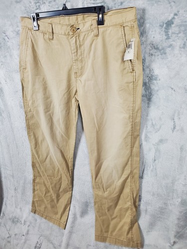 Lucky Brand Jeans Mens Khaki Classic Chinos 36x30 NEW - Picture 2 of 15