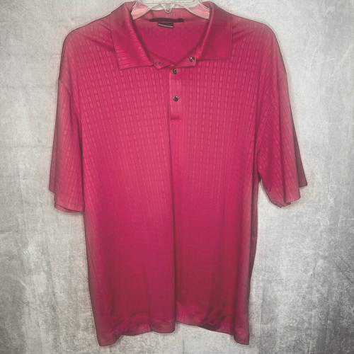 Tiger Woods Nike Golf Polo Shirt Mens L 