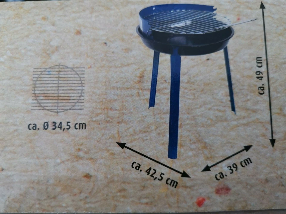 ✅Churrasqueira para churrasco✅ Cozinha portátil ao ar livre a carvão✅ Pátio redondo ✅POSTAGEM GRATUITA!✅ - Imagem 4 de 4
