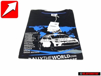 Golf Mk7 Genuine VW FIA Polo WRC Championship T-shirt Rallye XXL 