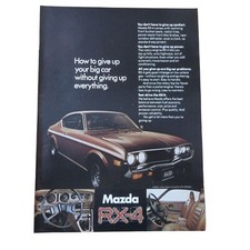 1974 Mazda RX-4 Automobile - Vintage Print Ad