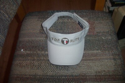 BRAND NEW Top Flite Golf Visor  Tan